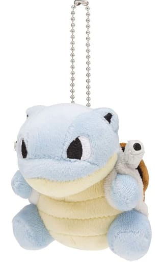 Blastoise Pokemon Pokemon Dolls Mocchiri Mascot Pokemon Center Limited Key Chain [USED]