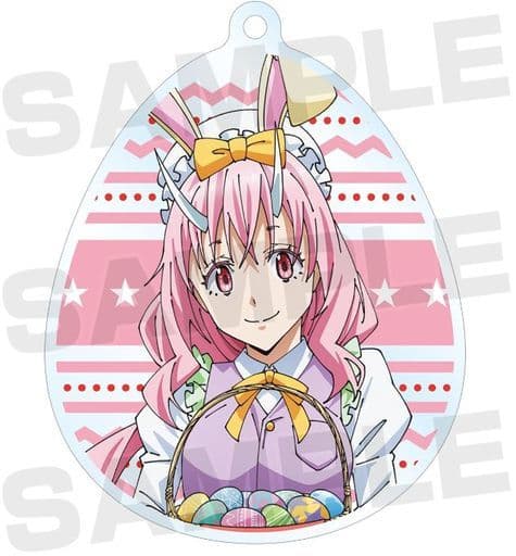 Shuna Up That Time I Got Reincarnated as a Slime Trading Newly Drawn Illustration Acrylic Key Chain Easter Ver. Key Chain [USED]