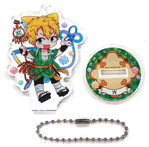 Kou Minamoto Toilet Bound Hanako kun Trading Acrylic Stand Key Chain Cat Key Chain [USED]