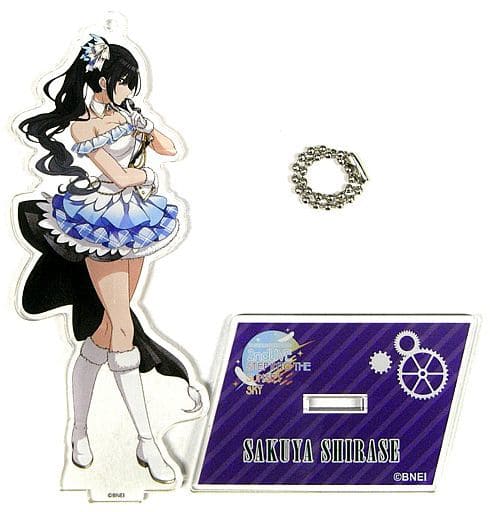 Shirase Sakuya 2nd Live Ver. THE IDOLM@STER sHINY COLORs Official Acrylic Stand Keychain 2nd Live Step Into The Sunset Sky Limited Key Chain [USED]