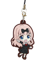 Chika Fujiwara Kaguya-sama: Love is War Season 2 Chara Fuku Kuji Rubber Charm Prize D Key Chain [USED]