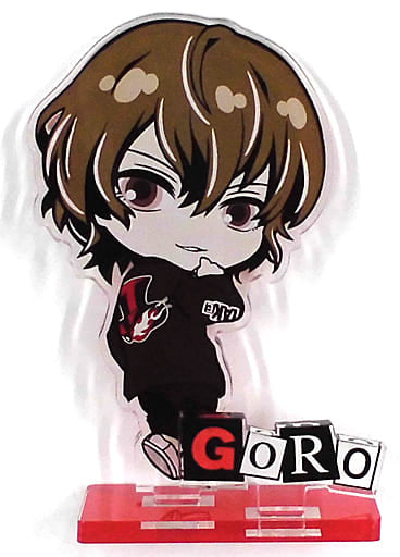Persona 5 The Royal x R4G Goro Akechi SD Acrylic Stand Acrylic Stands [USED]