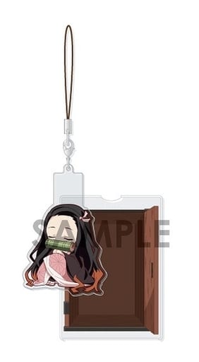 Nezuko Kamado Demon Slayer: Kimetsu no Yaiba Good Night Acrylic Strap Part 1 Key Ring [USED]