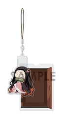 Nezuko Kamado Demon Slayer: Kimetsu no Yaiba Good Night Acrylic Strap Part 1 Key Ring [USED]
