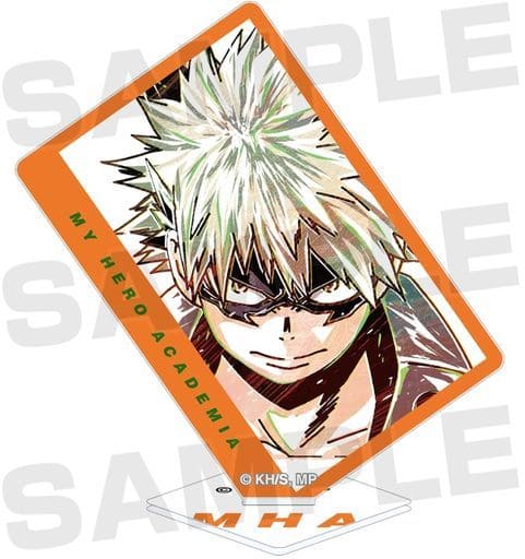 My Hero Academia Katsuki Bakugo Ani-Art Trading Acrylic Keychain Vol.2 Acrylic Stands [USED]