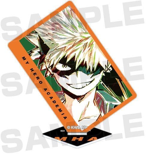 My Hero Academia Katsuki Bakugo Ani-Art Trading Acrylic Keychain Acrylic Stands [USED]