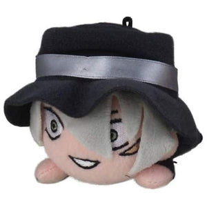 Gin Detective Conan Lying Plush Toy Petit Vol.3 Key Ring [USED]