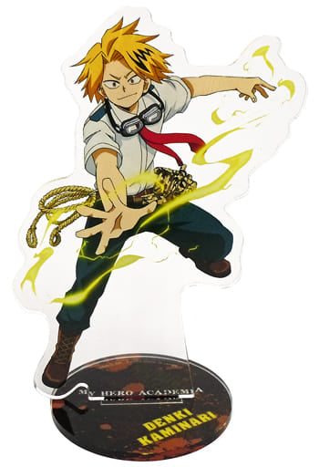 My Hero Academia Denki Kaminari Outdoor Training Full Body Acrylic Stand Acrylic Stands [USED]