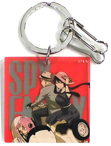 Anya Forger, etc. SPY x FAMILY Acrylic Key Ring Jigokuraku & Spy x Family Fair Limited Key Chain [USED]