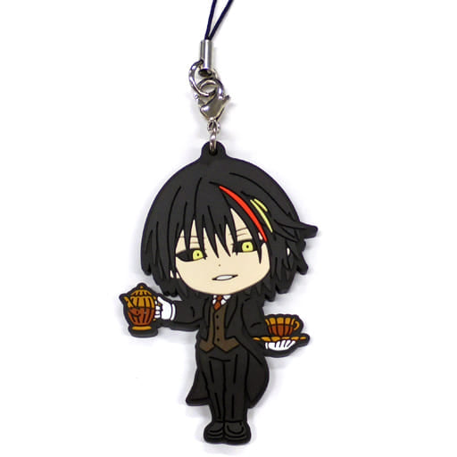 Diablo Cultural Festival Ver. That Time I Got Reincarnated as a Slime Ichiban Kuji Private Tempest Academy! Rubber Strap Kyun Chara Illustrations Prize F Key Chain [USED]