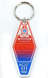 Shinjiro Hayata Ultraman Motel Key Chain Ghost in the Shell: Sac_2045 X Ultraman Dream Collaboration Store in Marui Limited Key Chain [USED]