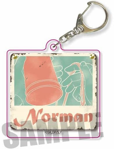Norman A The Promised Neverland Retro Kanban Key Chain Key Chain [USED]