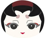 Geisha Identity V Omanjuu Niginigi Mascot 2 Key Ring [USED]