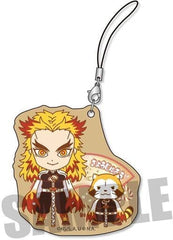 Kyojuro Rengoku Demon Slayer: Kimetsu no Yaiba x Rascal Trading Eco Strap Vol.2 Key Chain [USED]