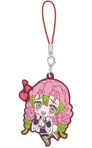 Mitsuri Kanroji Demon Slayer: Kimetsu no Yaiba Metsu! Capsule Rubber Mascot Capsule Rubber Mascot 003 Key Chain [USED]