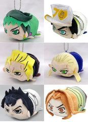 Rohan Kishibe, etc. JoJo's Bizarre Adventure Part 4: Diamond is Unbreakable Potekoro Mascot 2 All 6 Types Set Key Chain [USED]