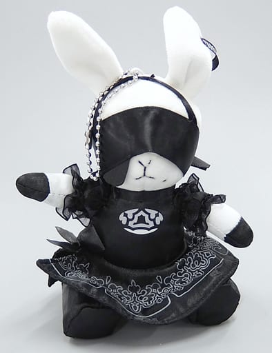 2B Yorha No.2 Type B Ver. Black Butler Black Label x NieR:Automata Bitter Rabbit Mini Key Chain [USED]