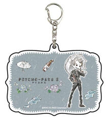 Tenma Todoroki Psycho-Pass 3 Graph Art Design Acrylic Key Chain 02. Rainy Season Ver. Key Chain [USED]