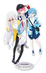 Emilia Rem Ram Re:ZERO -Starting Life in Another World- Acrylic Stand Acrylic Stand [USED]