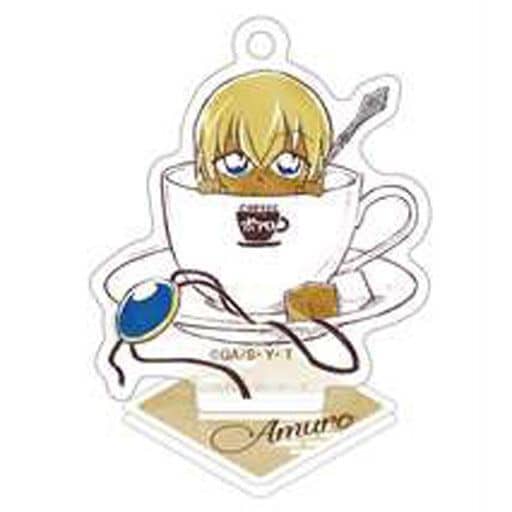 Toru Amuro Detective Conan Miniature Series Trading Acrylic Stand Key Chain Key Chain [USED]