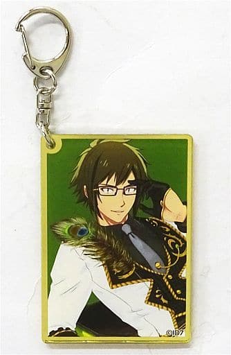 Yamato Nikaido IDOLiSH7 Gold Ackey animate cafe Limited Clear Tasty Box Idolish7 Included Items Key Chain [USED]