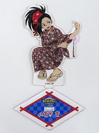 My Hero Academia Momo Yaoyorozu Handheld Fireworks Ver. Acrylic Stand Character Pop Store Chara Pop Store Tsukutte! Uruyo! Yaoyorozuya Limited Acrylic Stands [USED]