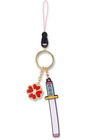 Mitsuri Kanroji Demon Slayer: Kimetsu no Yaiba Nichirin Swords Key Chain Key Ring [USED]