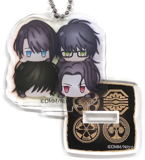 Buzengo, etc. Secret Touken Ranbu ONLINE Odango Series Stand Mini Acrylic Key Chain Vol.7 Key Chain [USED]