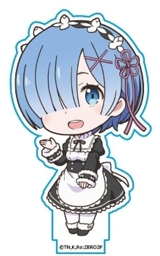 Rem B Re:ZERO -Starting Life in Another World- Stand Collection Acrylic Stand Collection Acrylic Stand [USED]