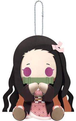 Nezuko Kamado Demon Slayer: Kimetsu no Yaiba Pitanui Key Ring [USED]