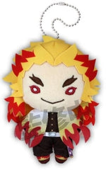 Kyojuro Rengoku Demon Slayer: Kimetsu no Yaiba Nitotan Plush Toy with Ball Chain Plush Toys [USED]