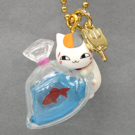 Nyanko-sensei Goldfish Natsume's Book of Friends Ichiban Kuji Festival Nyanko Sensei Charm Prize G Charm [USED]