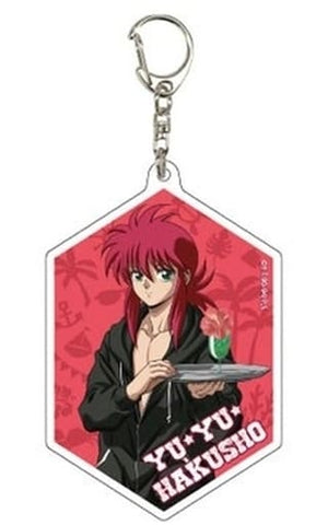 Kurama Yu Yu Hakusho Acrylic Keychain 08 Beach House Ver. Key Chain [USED]