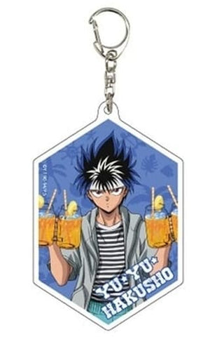 Hiei Yu Yu Hakusho Acrylic Key Chain 08 Beach House Ver. Key Chain [USED]