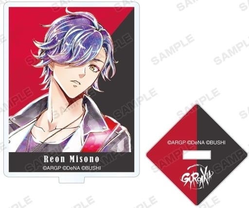 Reon Misono Argonavis from BanG Dream! AAside Ani-Art Trading Acrylic Keychain Ver.B Acrylic Stand [USED]