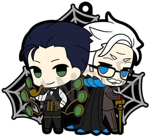 Ruler/Sherlock Holmes Archer / James Moriarty Fate/Grand Order Buddycolle Rubber Mascot Vol.2 Key Ring [USED]