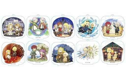 Cless, etc. Tales of Series Character Chronicle Trading Acrylic Stand Key Chain Vol.1 All 10 Types Set Key Chain [USED]