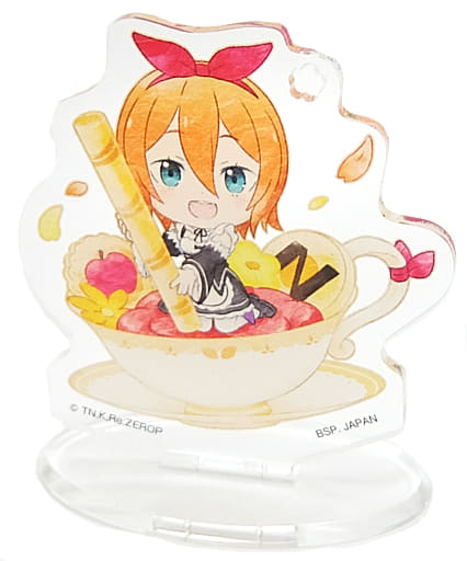 Petra Leyte Re:ZERO -Starting Life in Another World- Ichiban Kuji Slumber Tea Party Tea Cup Acrylic Stand Kyun Chara Illustrations Prize F Acrylic Stand [USED]