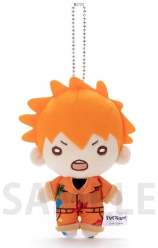 Shoyo Hinata Haikyu!! Nitotan Paint Suit Ball Chain Plush Toy Key Chain [USED]