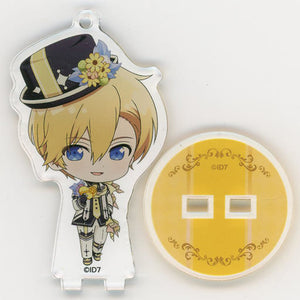 Nagi Rokuya IDOLiSH7 Trading Acrylic Stand Key Chain Anniversary Ver. IDOLiSH7 animate cafe Limited Key Chain [USED]