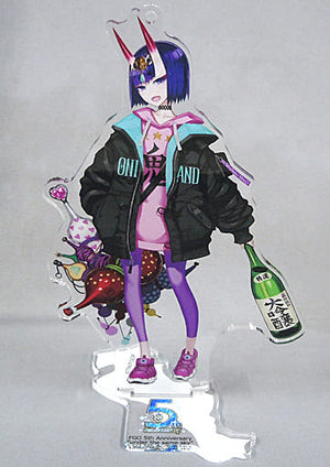 Berserker/Shuten Douji Fate/Grand Order Acrylic Mascot Kansai Ver. 5th Anniversary Under The Same Sky Limited Key Chain [USED]