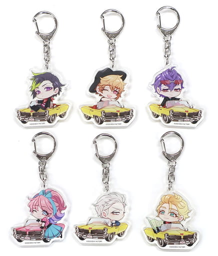Lynette Miller, etc. Cupid Parasite Newly Drawn Chibi Character Acrylic Key Chain animate Limited Switch Software Set Included Bonus Set of 6 Key Chain [USED]
