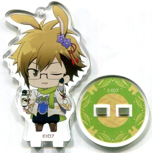 Yamato Nikaido IDOLiSH7 Trading Acrylic Stand Key Chain Love July Festival Ver. IDOLiSH7 animatecafe Ainana Moon Viewing Festival Limited Key Chain [USED]