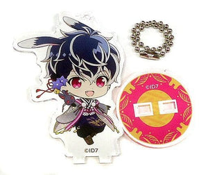 Momo IDOLiSH7 Trading Acrylic Stand Key Chain Love July Festival Ver. Trigger & Re:Vale animatecafe Ainana Moon Viewing Festival Limited Key Chain [USED]