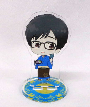 Rinto Okazaki IDOLiSH7 Trading Acrylic Stand Key Chain Love July Festival Ver. Manager & President animatecafe Ainana Moon Viewing Festival Limited Key Chain [USED]