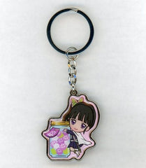Kanao Tsuyuri Konpeito Demon Slayer: Kimetsu no Yaiba Metal Keychain Kyoto Limited Key Chain [USED]