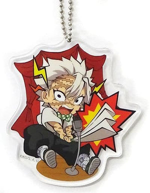 Sanemi Shinazugawa Osaka Demon Slayer: Kimetsu no Yaiba Local SD Acrylic Charm Osaka Venue Limited Ver. Total Concentration Exhibitions Limited 5 Piece Set Charm [USED]