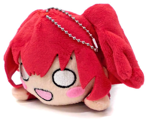 Ruby Kurosawa Aqours Jersey Ver. Love Live! Sunshine!! Lying Down Plush Toy Aqours Jersey Ver. SS Love Live! Series All Night Nippon Gold Limited Key Ring [USED]