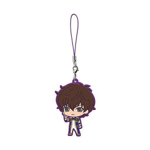 Suzaku Kururugi Code Geass Lelouch of the Re;surrection Capsule Rubber Mascot Key Chain [USED]