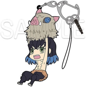 Inosuke Hashibira Real Face Ver. Demon Slayer: Kimetsu no Yaiba Tsumamare Key Chain [USED]